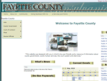 Tablet Screenshot of co.fayette.pa.us